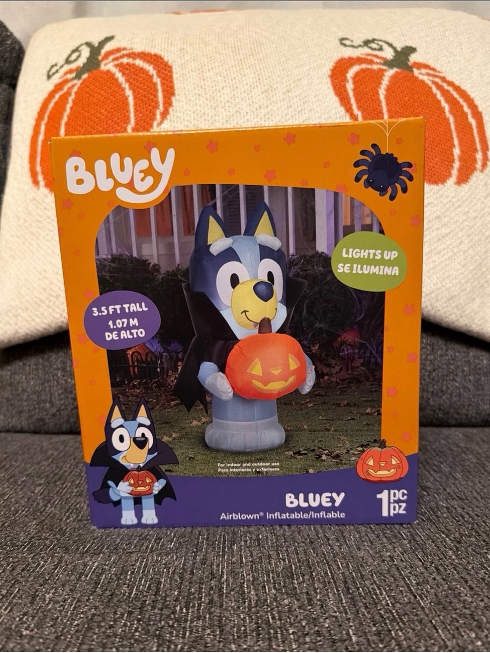 Bluey Halloween inflatable